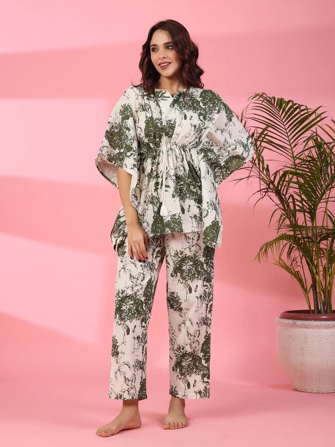 Mokogai Wild Canopy Kaftan Rest